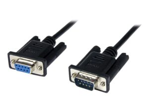 Câble Null Modem croisé série RS232 DB9 2 m